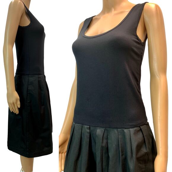 DKNY Black Tank Dress Chic Minimalist Layering | Small - Picture 2 of 9